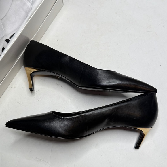 SCHUTZ Black and Gold Heels - Picture 4 of 12